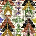 Shawnee Indian Bead Artwork from the 1830s.