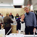 Francis Collins and Diane Baker