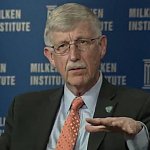 Image of Dr. Collins Dr. Collins at the Milken Institute Global Conference