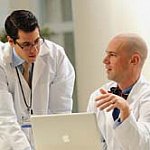 Dr. Daniel Benjamin and colleague Dr. Michael Cohen-Wolkowiez