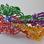 3D print of influenza surface protein