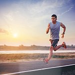 Image of a man running
