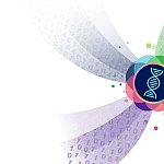 Illustration of a double helix