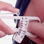 photo of calipers measuring fat