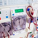 Photo of dialysis equipment