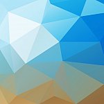 Abstract background with triangles and polygons.