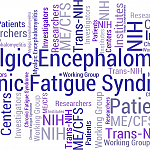 Word cloud for ME/CFS.