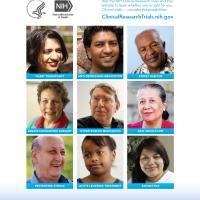 "Learn how you too can participate in tomorrow's medical progress..." poster