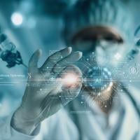 Medicine doctor holding medical global network, Digital healthcare on network, research and development. Medical technology service to solve people health problem. medical technology and innovation.