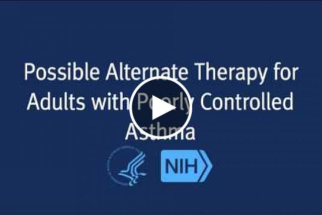 A drug commonly used for the treatment of chronic obstructive pulmonary disease (COPD), Tiotropium, successfully treats adults whose asthma is not well-controlled on low doses of inhaled corticosteroids, reported researchers supported by the National Heart, Lung, and Blood Institute (NHLBI), part of the National Institutes of Health.