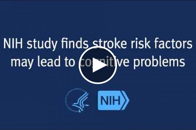 High blood pressure and other known risk factors for stroke also increase the risk of developing cognitive problems, even among people who have never had a stroke.