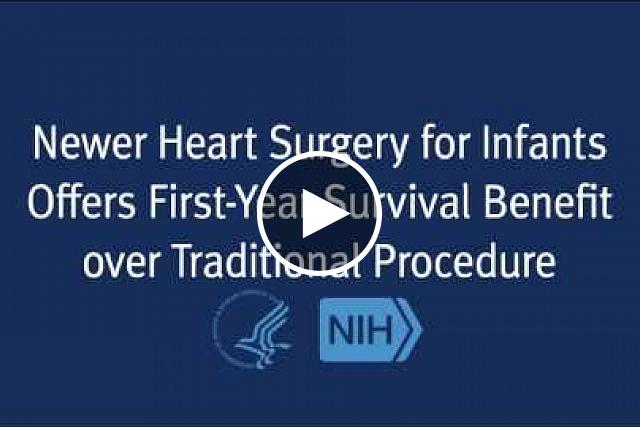 Infants born with a severely underdeveloped heart who undergo a newer surgical procedure are more likely to survive their first year and not require a heart transplant than those who have a more traditional surgical procedure, according to a report by researchers supported by the National Heart, Lung, and Blood Institute (NHLBI). The study is the largest comparative effectiveness study for congenital heart disease and the first North American multi-center randomized trial of congenital heart disease.