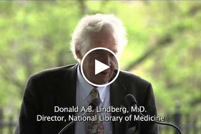 Video: NIH Dedicates Tree of Hippocrates.