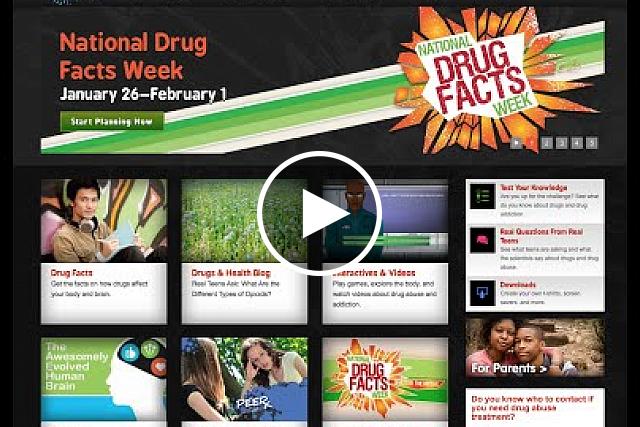 Dr. Nora Volkow describes National Drug Facts Week