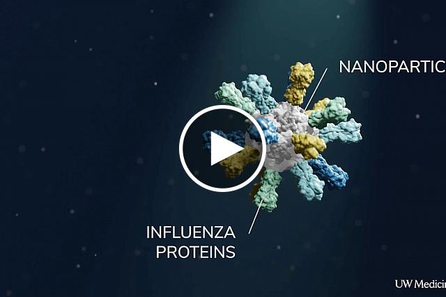 Dr. Neil King explains the nanoparticle flu vaccine.  UW Medicine