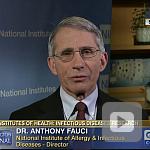 video screenshot of Dr. Tony Fauci.