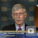 video screenshot of Dr. Francis Collins.