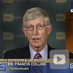 video screenshot of Dr. Francis Collins.